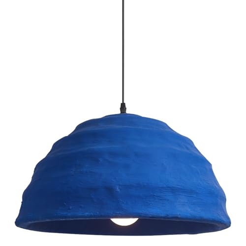 Luminaires d'éclairage décoratifs bleus pour salon et cuisine moderne