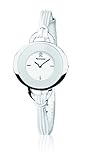 PIERRE LANNIER Pierre Lannier - Reloj analógico de Cuarzo para Mujer con Correa de Piel, Color Blanco