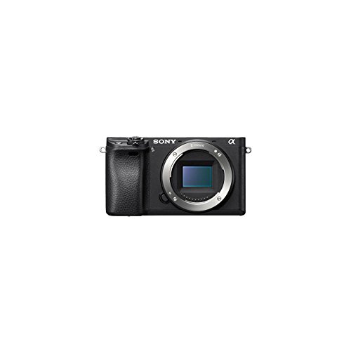 Sony Alpha A6300 - Cámara compacta con Montura Tipo E (Sensor APS-C CMOS Exmor R, procesador BIONZ X de 24,2 MP, 425 Puntos AF y grabación 4K) - sólo Cuerpo
