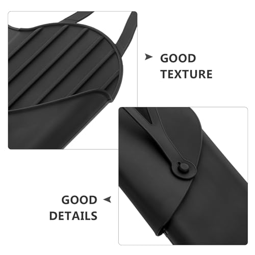 Funda de silicona resistente al calor para plancha de pelo, bolsa portátil para viaje con orificio para colgar miniatura 4