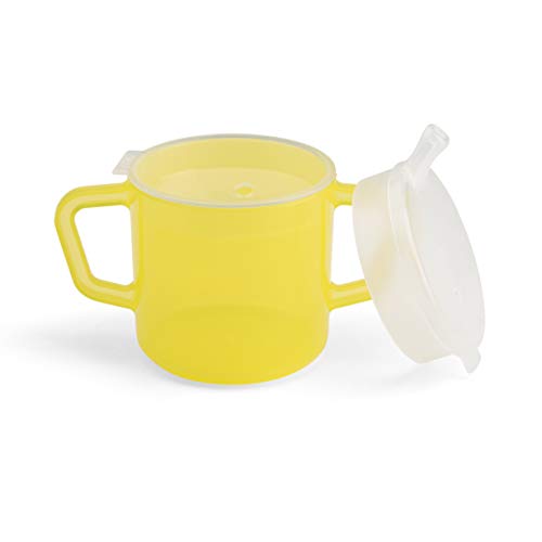 Providence Spillproof Compact 8Oz Adult Sippy Cup With 2 Handles - Sip Cups For Adults For Limited Mobility - Handicapped Accessories - Handicap Cups For Elderly Care - Made In The Usa - Multi - 3 #TOP7