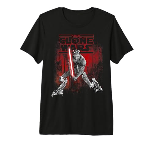 T-shirt Star Wars Clone Wars Darth Maul Premium cadeau parfait pour anniversaire