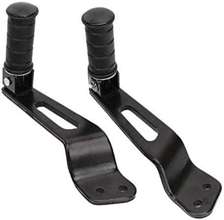 Miniatura 7 de AUFER Cojín para asiento de pasajero trasero de motocicleta con soportes de clavija de pie compatible con Yamaha Bolt XV950 XVS950 R-Spec 2014-2023