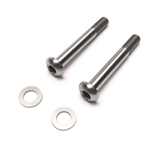 Boulon titane T25 ultra léger 37 mm, tête plate pour un alignement parfait d'étrier SRAM