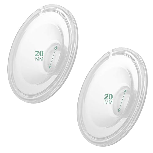 Image of Begical Wearable Breast Pump 20mm Flanges Compatible with Momcozy/Tsrete/kmaier/hezkugu Breastpump Replacement Parts Replace Flange Insert Silicone Shields Use with S9|S10|S12|S9 Pro|S12 Pro