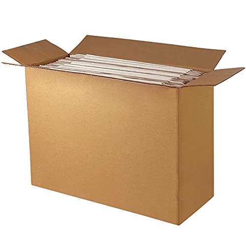 Image of RLAVBL 13x10x2 Inches Shipping Boxes Set of 25, White Small Corrugated Cardboard Box, Mailer Boxes for Packing Small Business