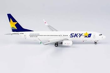 モデルプレーン（B737-800）SKY 20周年記念塗装 Ever Rise Models 1/130 B737-800W スカイマーク 