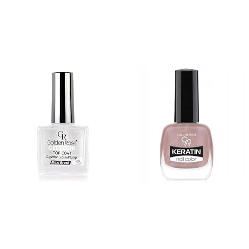 Golden Rose Gel Look Top Coat & Oje Seti