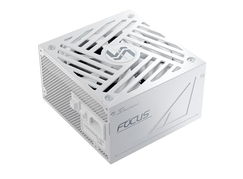 FOCUS GX-1000 ATX3 (V4) - White 80PLUS GOLD 1000W ATX 3.1 & PCIe 5.1対応 フルモジュラー ホワイト 10年保証 SRP-FGX102-A5A32SF-WH