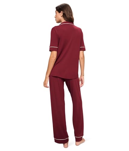 Image of Eberjey Gisele Short Sleeve Pant PJ Set