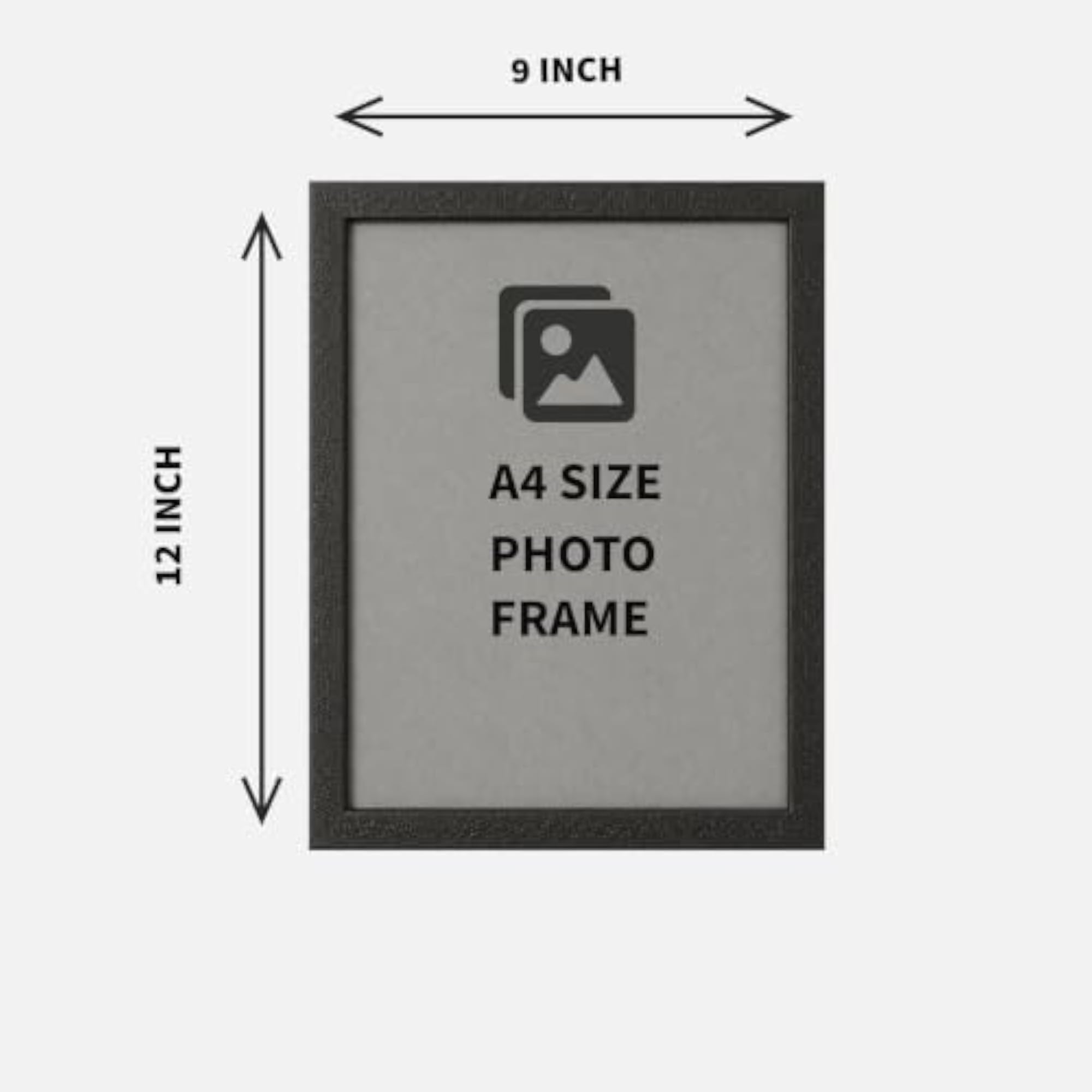 Blank Photo Frame A4 Size, Wall Mount