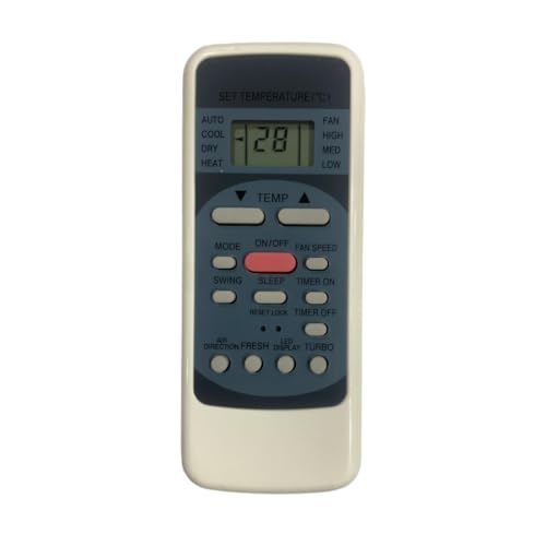 Image of Upix AC Remote No. 12 (No Backlight), Compatible /Replacement for Marq AC Remote Control (Exactly Same Remote Will Only Work)