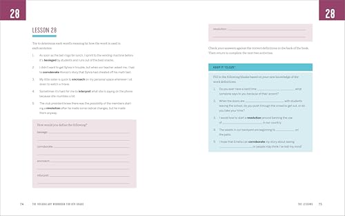 Rockridge Press Mclellan, Kelly Anne The Vocabulary Workbook For 8Th Grade: Weekly Activities To Boost Your Word Power thumb #3