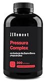 Pressura Complex, con Aceite de Ajo, Espino Blanco y Hojas de Olivo, 300 Softgels | Para la Tensión y la Salud Cardiovascular | 100% Ingredientes Naturales, Libre de Soja | Zenement