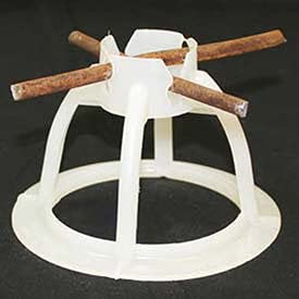 LotreTM 3 inch mesh chairs for #0 gauge wire