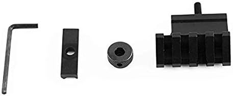 Gexgune 45 Degree Rail Mount, Aluminum Alloy Sight Scope Offset W.eaver Rail Riser Mount with Wrench - Image 3
