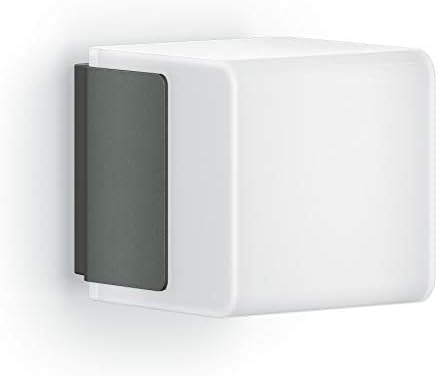 Steinel Outdoor Wall Light L 835 SC Anthracite, 160° Motion Sensor, Interconnectable, Adjustment by Bluetooth App