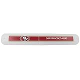 NFL San Francisco 49Ers Unisex Siskiyou Sportstravel Toothbrush Case, White, Standard