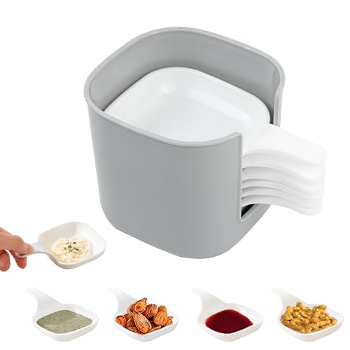 Bols à Sauce, Bol à Trempette, Bol à Sauce Soja, Bols à Sushi, Ensemble de Coupelle à Confiture Polyvalents Peu Encombrants (6 Pièces), Peut Etre Utilisé pour Les Dips, Les Confitures, Les Ketchups