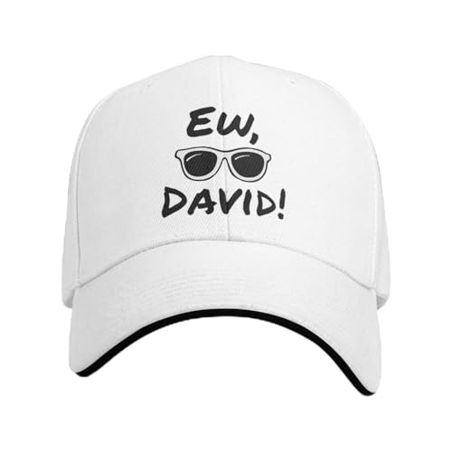 Windas EW, David Gorras de béisbol Hip Hop Sandwich Cap Hombres Mujeres Sombrero Deportivo Ajustable al Aire Libre