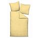 Produktbild Janine Bettwäsche Piano 0125, Gr. 135x200 cm, Fb. 23 gelb, Mako-Soft-Seersucker