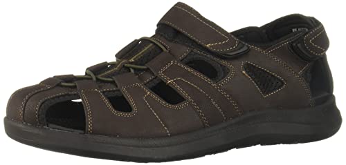 Nunn Bush Men's Rio Vista Fisherman Sandal Water Shoe, Brown, 13 Wide #TOP9