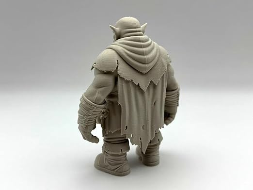 3D CRAFT Orc Warrior Miniature β Hand-Painted Fantasy Figure for DND, Tabletop Wargames & RPG Collectors 3