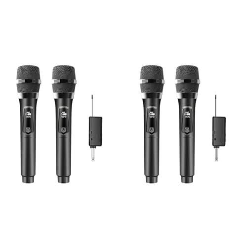 Microphone sans fil U-segment pour soirée karaoké à la maison en duo