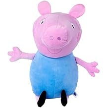 Simba 109261003 Peppa Pig Plush Schorsch, 31 cm, in Standard Outfit, Plush Figure, Plush Toy, from The First Months of Life