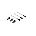 Blade Servo Control Linkage Set: 180 CFX