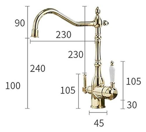 Mitigeur d'évier eau chaude et froide pour simplifier vos recettes - 4