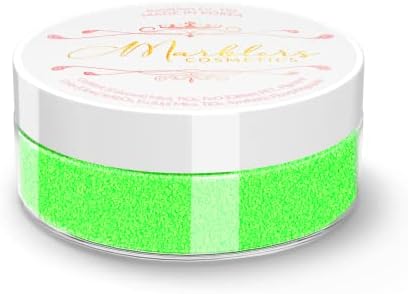 MARBLERS Cosmetic Grade Glittery Mica Powder [Black Magic] 0.14oz (4g) | Glica | Non-Toxic | Vegan | Cruelty-Free | Eyeshadow, Nail Polish, Nail Art | Festival, Rave & Party Makeup | Body & Face