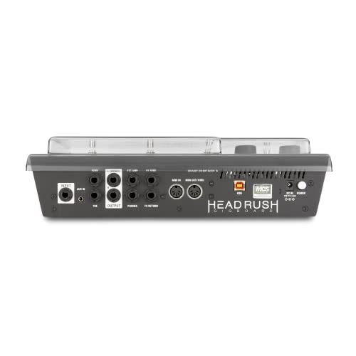 Decksaver Cover for Headrush Gigboard, Super-Durable Polycarbonate Protective lid in Smoked Clear Colour, Made in The UK - Image 4