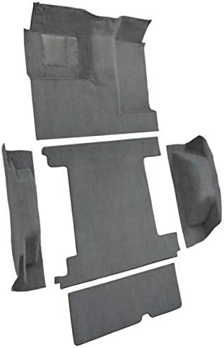 ACC Automotive Carpet Compatible with 1966 to 1973 Ford Bronco (Full Size), with 2 Gas Tank, Complete Kit (501-Black 80-20 Loop)