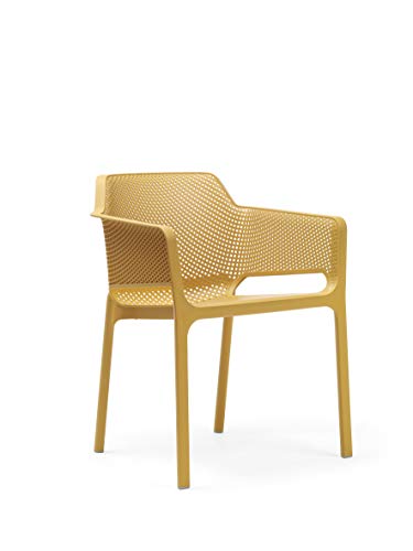 Preisvergleich Produktbild Unbekannt Nardi Sessel NET, stapelbar senf