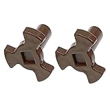 2 PCS Microwave Turntable Coupler,Microwave Oven Roller Guide Support,Small Microwave Oven Roller...
