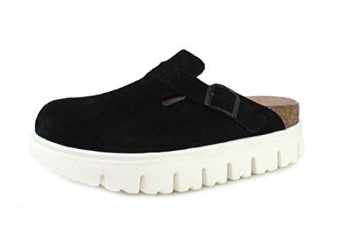 Preisvergleich Produktbild Birkenstock Women's Boston Chunky Black Suede 42 N