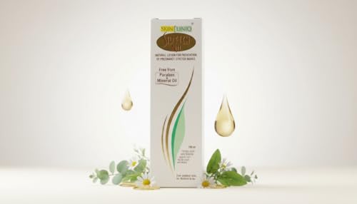 Image of SkinLino StretchNil Natural Lotion for Pregnancy Stretch Marks - Paraben & Mineral Oil Free - 100 ml