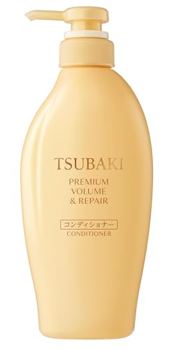 Acondicionador TSUBAKI Premium Repair de 490 ml contra el encrespamiento capilar