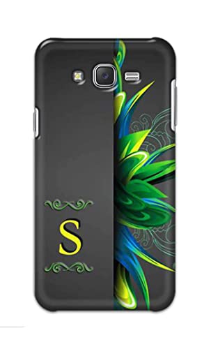 Image of Name II Initial II Letter Alphabet S Hard Back Case Cover for Samsung J7 (2015) / Samsung J7 NXT /Samsung J7 Neo /Samsung J7 Core Back Cover -(J5) VNS2222
