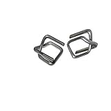 umreifungsmaschine  Metallklemmen. Verschlussklemmen. (1.000 Stück.) Verzinkt.19 mm. Für PP/PET/PES Umreifungsband. Umreifung. Umreifungsset. Umreifungsmaschine.