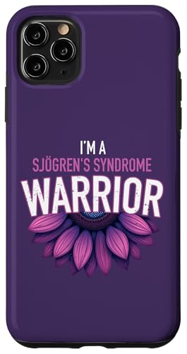 I'm a Sjogren's Syndrome Warrior �p�[�v���A�E�F�A�l�X�t�����[ �X�}�z�P�[�X iPhone 11 Pro Max �p