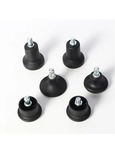 Roulette fixe allongée à circlip pour stabiliser votre chaise d'ordinateur