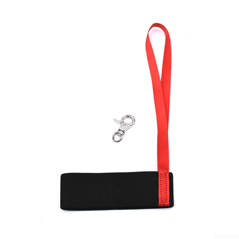 Gdfnmogo Correa elástica para guantes de esquí, cuerda de seguridad antipérdida con hebilla rápida para una sujeción segura, cordón flexible para todas las edades, equipo deportivo de invierno (mujer