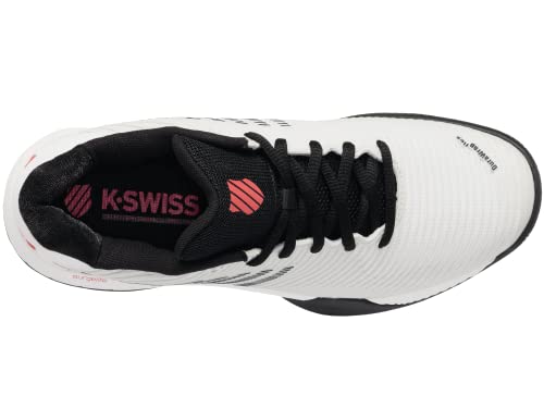 Image of K-Swiss Men's Hypercourt Express 2 Tennis Shoe, Barely Blue /Black /Poppy Red, 10 M