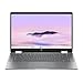 HP 14b Convertible 2-in-1 Chromebook Plus in Meteor Silver 14