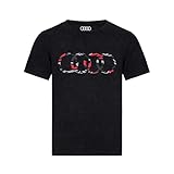Acid Wash Optik Audi Collection Unisex Kids Audi Jungen Kinder T-Shirt, Blau, 134-140