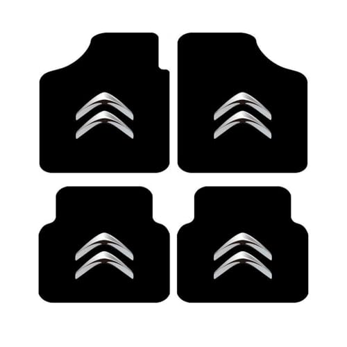 TXCVRID Juego De Alfombrillas para Citroën Grand C4 Picasso 2013-2022,Alfombrillas para Coche,Antideslizantes,Alfombrilla Lavables, FáCil Lavado Y Aspirado,4 Piezas