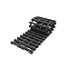 Gardenpal 100CM 2PCS Tire Traction Mat, Portable Emergency Devices for Snow, Heavy-Duty Rubberized Emergency Car Recovery Snow Ramps Tire Traction Tool (39.3 in/2pcs)