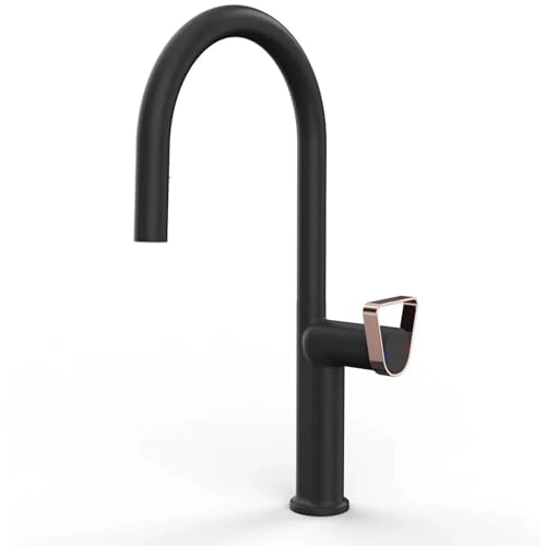 Robinet de cuisine en laiton doré pour lavabo de salle de bain